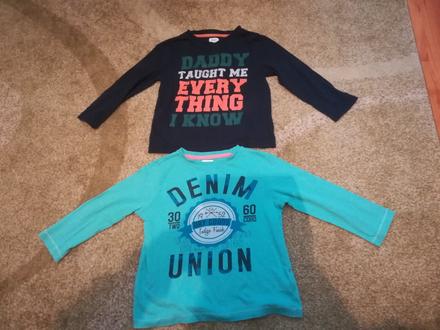 Detské tričko č. 104/110, cena za kus, f&f,104