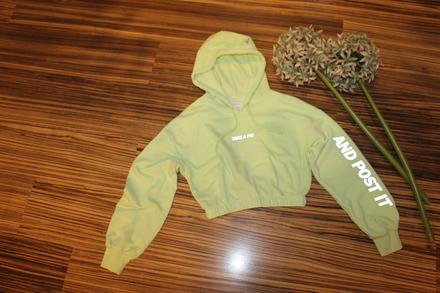 Reflexná mikina bershka v. s, bershka,s