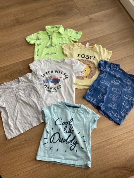 Super tenké tričká na leto, h&m,86