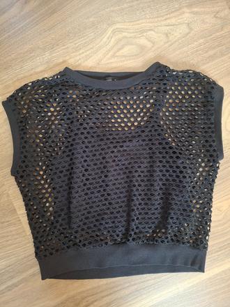 Top tielko so sieťkou - štýlový 140/146, terranova,140