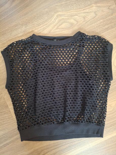 Top tielko so sieťkou - štýlový 140/146, terranova,140