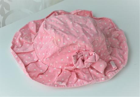 Ružový klobúčik s mašličkou-92/98, 92