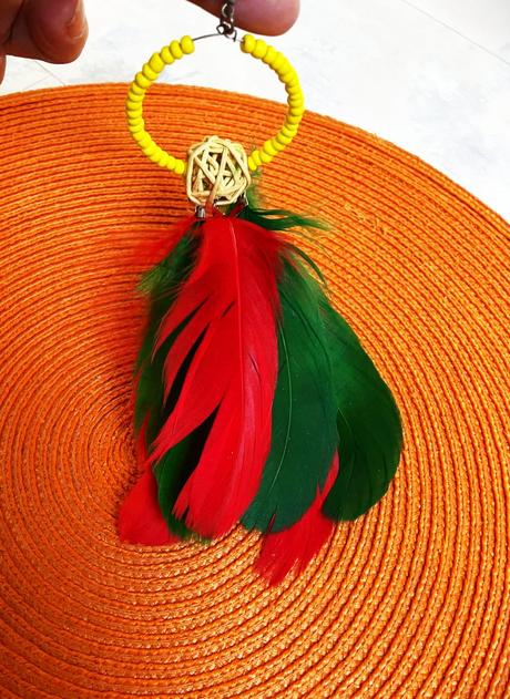 Letné extravagantné náušnice, 