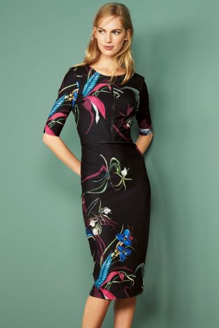 -pc 40 libier pružné kvetinové šaty next veľ. 34, next,xs