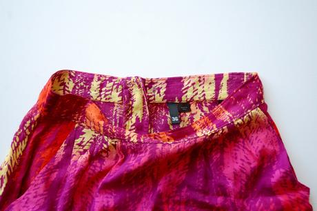 Štýlová mini sukňa, h&m,s