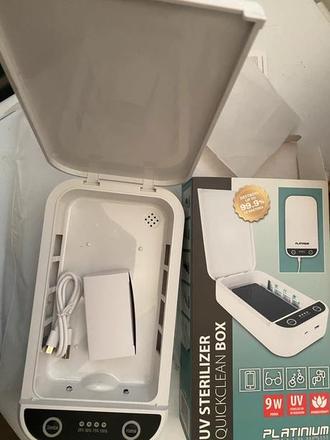 Platinium uv sterilizačný quickclean box uv,