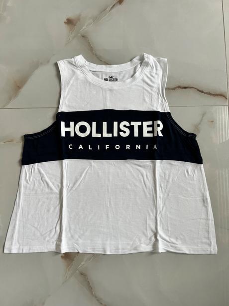 Tričko top stav, hollister,m