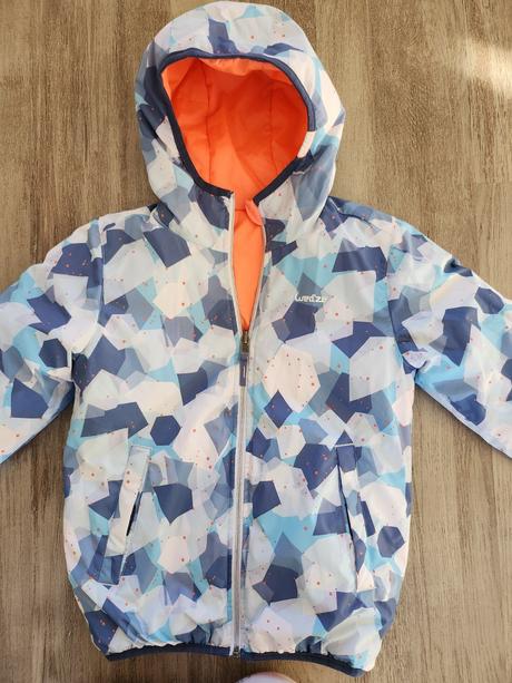 Obojstranná vetrovka aj na lyžovanie, wedze,128