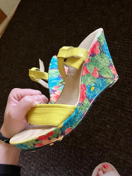 Kožené sandálky, 39