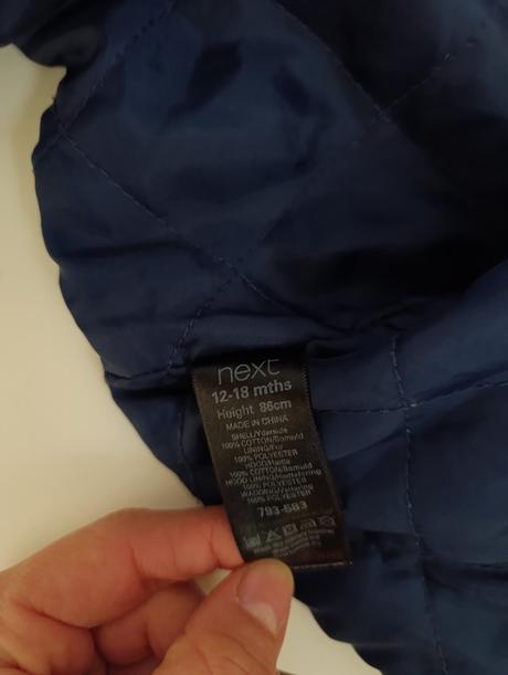 Prechodná bunda karovaná, next,86