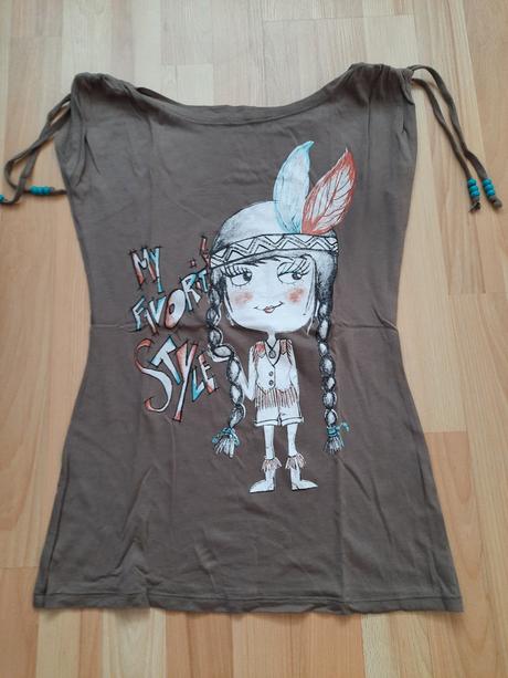 Tričko s indiánkou, m