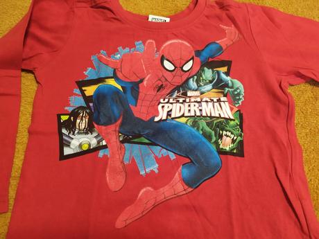 Tričko 116 s poštou, marvel,116