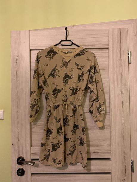 Teplákové šaty, zara,140