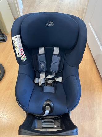 Britax dualfix m-isize s letným froté potahom, britax