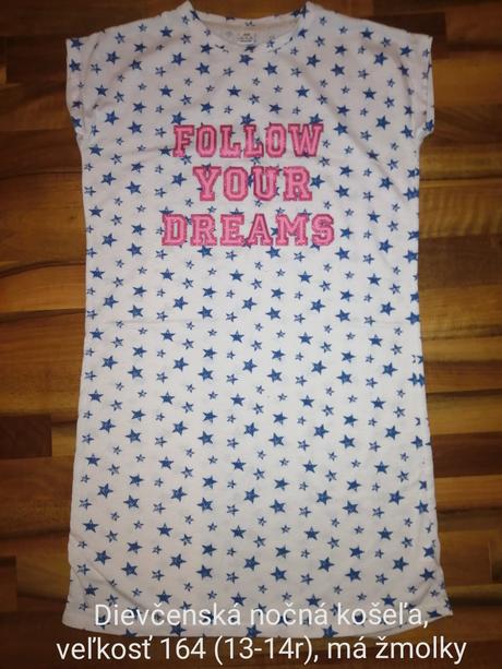 Nočná košeľa, f&f,164