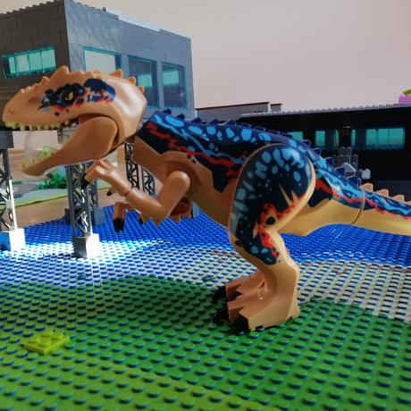 Veľký dino 28cm stavebnica jurský park,