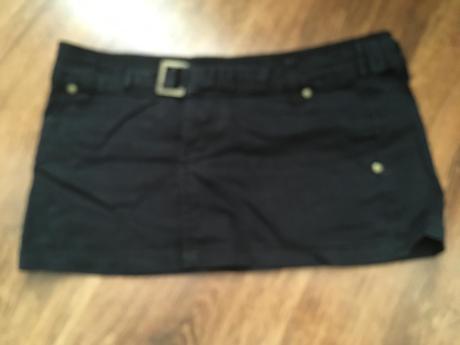 Čierna mini sukna, playboy,m