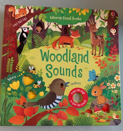 Zvuková knižka woodland sounds, 