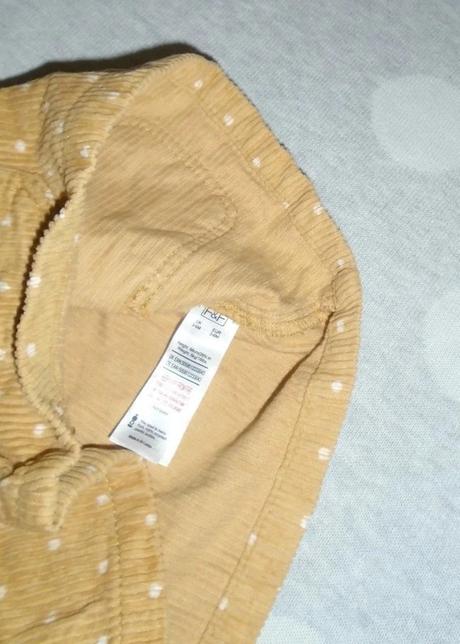 Menčestrové šaty na 3 mesiace, f&f,62