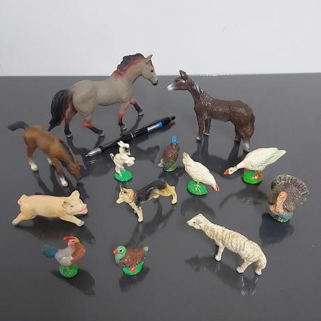 Zvieratká - farma 13ks plastové,