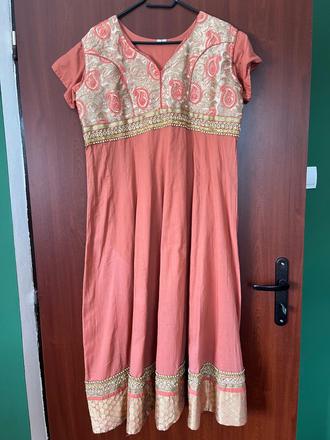 Indicke šaty, xl