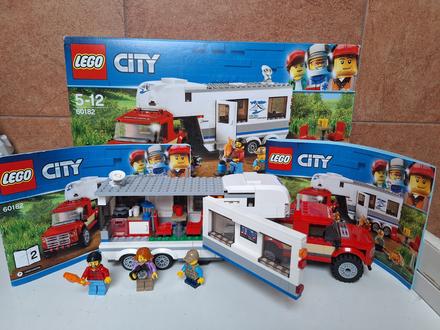 60182 lego city - pick-up a karavan, 