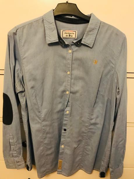 Modrá košeľa 42/44, 44