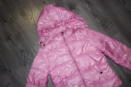 Youyou kabát, ružový, v. 140-146, 140