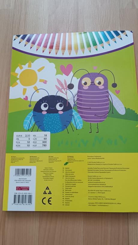 Mega colour omaľovánky,