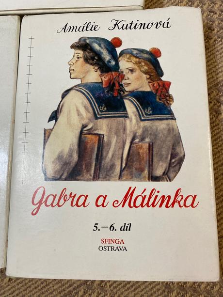 Kompletná sada 1 až 6 diel gabra a málinka amálie, 