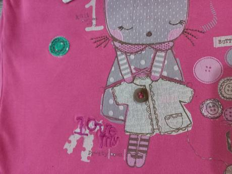 Tričko ružové, bluezoo,98