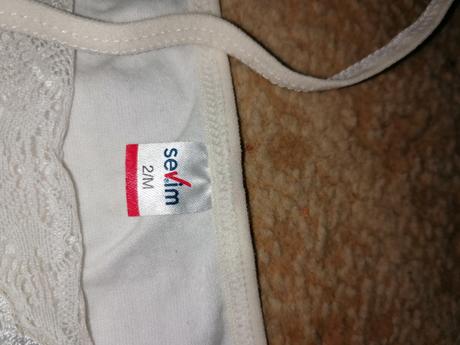 Čipkový priehľadný croptop, m