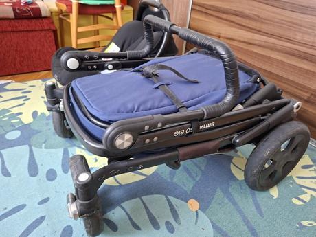 Trojkombinacia britax go big / modra farba + prisl, britax,britax go big