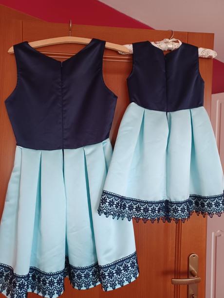 Slávnostné šaty mama a dcéra, 36