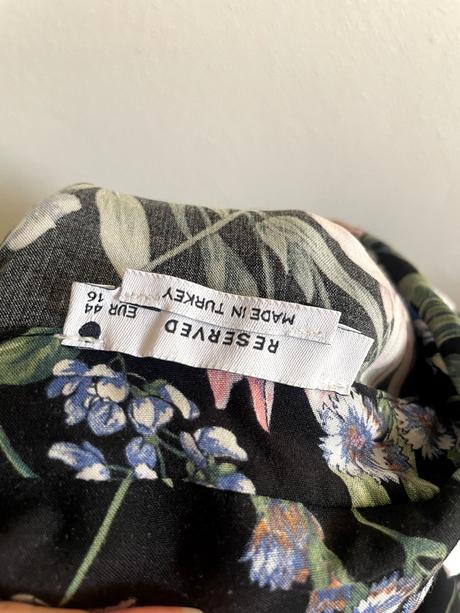 Romantický kvetinová blúzka, reserved xl/xxl, reserved,xxl