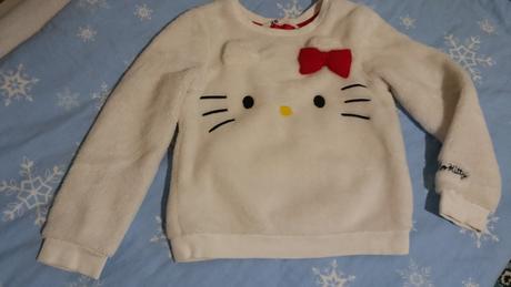 Mikina/svetrik hallo kitty 110-116, h&m,110