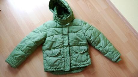 Zimna bunda, h&m,134