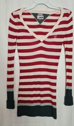 Predĺžený sveter tommy hilfiger, tommy hilfiger,s