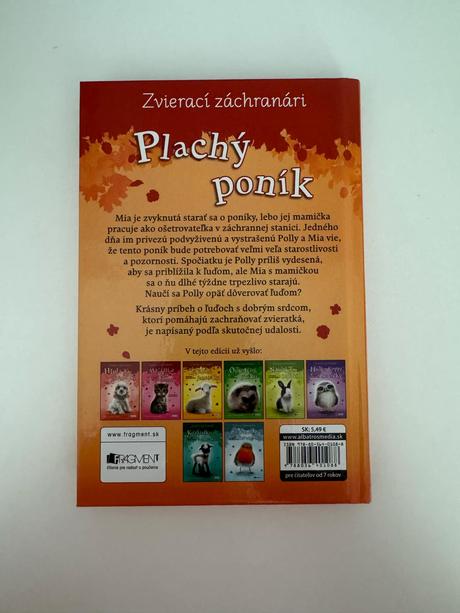 Kniha plachý poník,