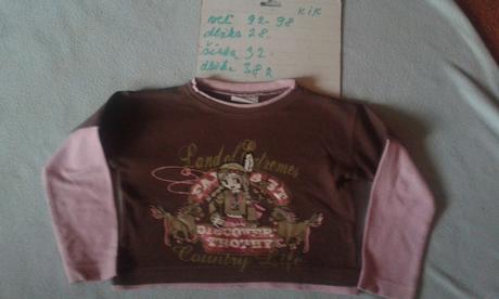 Tricko hnede, kik,92