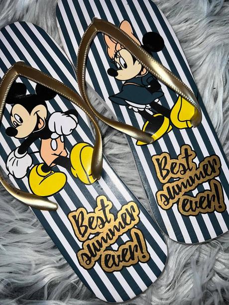 Mickey minnie mouse by disney nove slapky-sandale, disney,38