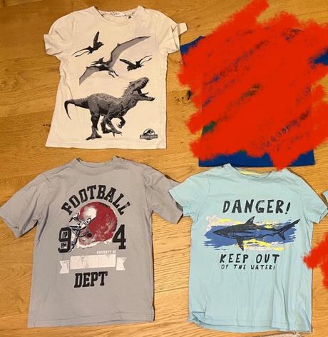 Chlapcenske letne tricka 3 kusy, 122