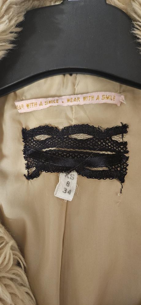 Teddy stylovy kabat, xs