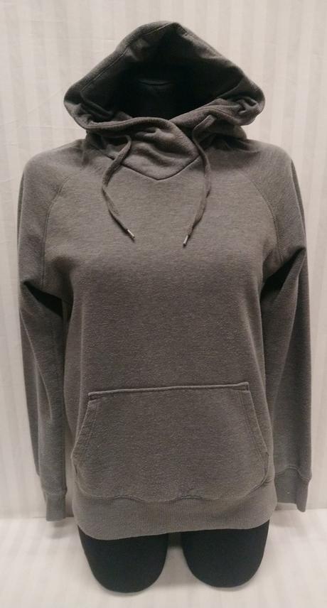 Dámska sivá mikina klokanka, h&m, s, h&m,s