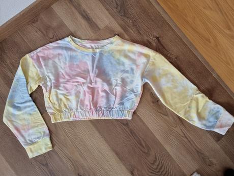 Batikovaná crop tepláková súprava, 