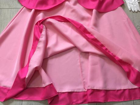 Kostym princezná peach super mario 10-12 rokov,