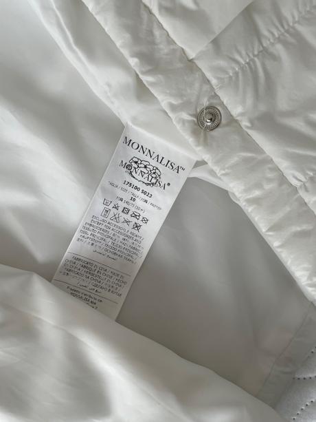 Bunda monnalisa biela, monnalisa,140