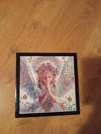 Diamantový obrázok. je to prekrásne na stene.,