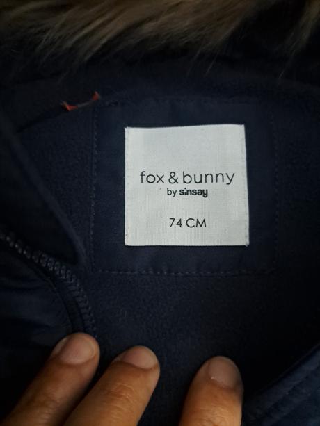 Zimná bunda sinsay, 74cm, sinsay,74