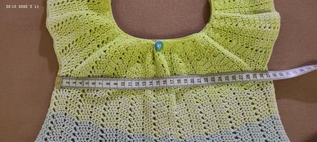 Letný crop top, 122